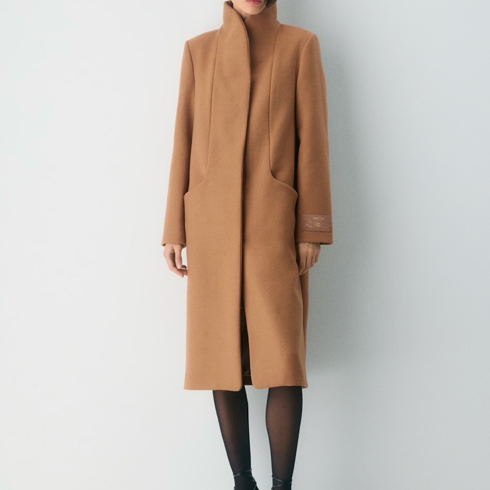Aritzia The Cocoon Long Coat - Luxe Wool Cashmere